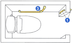 トイレ　手すり