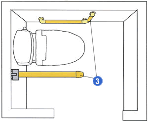 トイレ　手すり